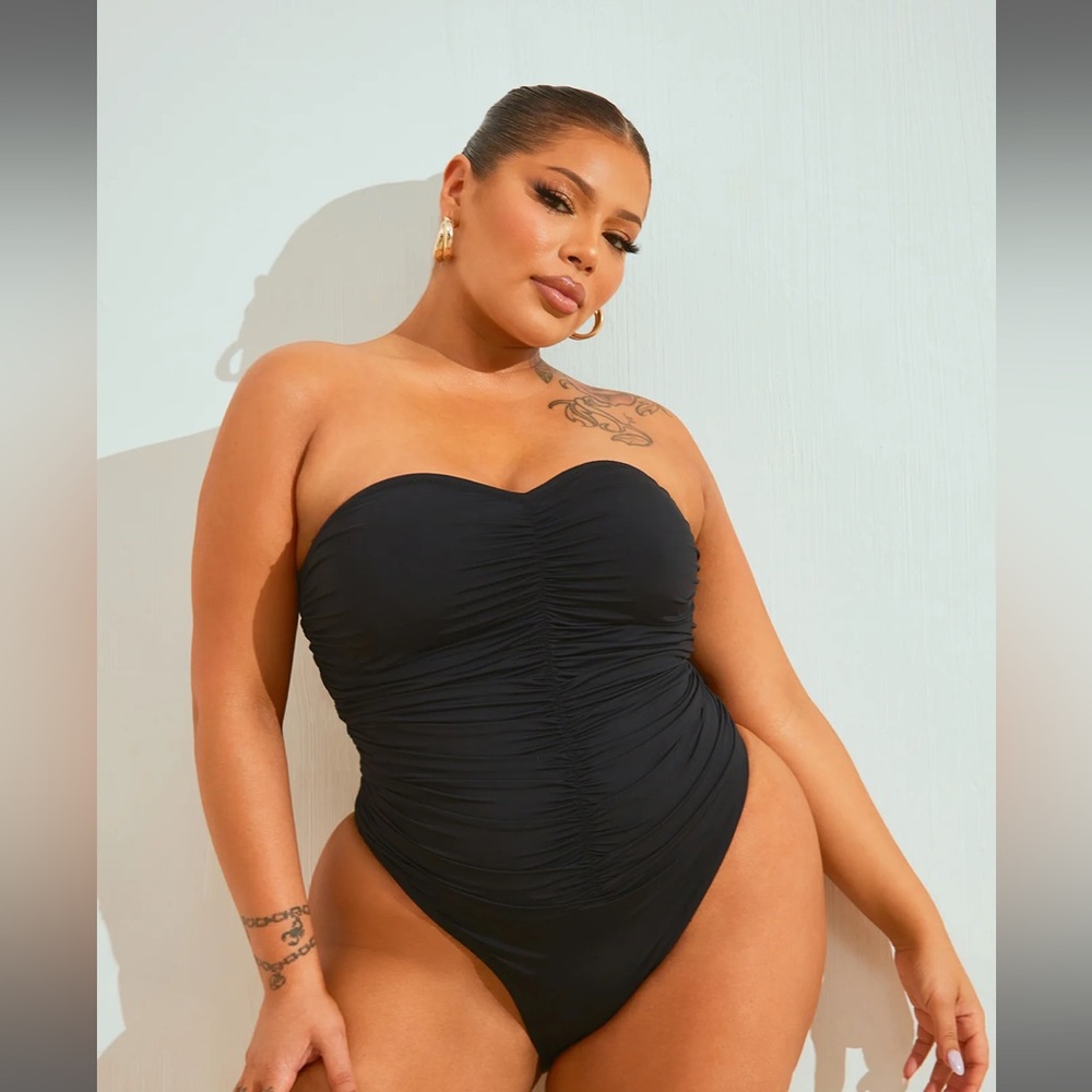 Fashion Nova Winnie ruched one piece